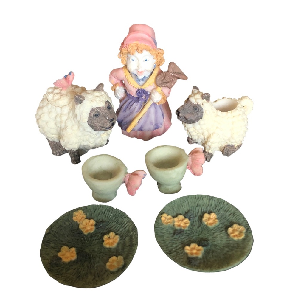 Little Bo Peep Miniature Tea Set - Picture 9 of 9
